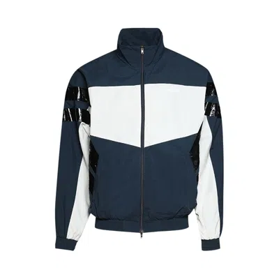 Pre-owned Vetements Taped Tracksuit Jacket 'blue/white' | Men's Size Xl
