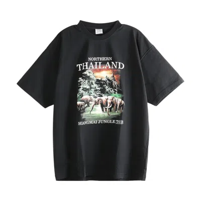 Pre-owned Vetements Thailand Tourist T-shirt 'black' | Men's Size S