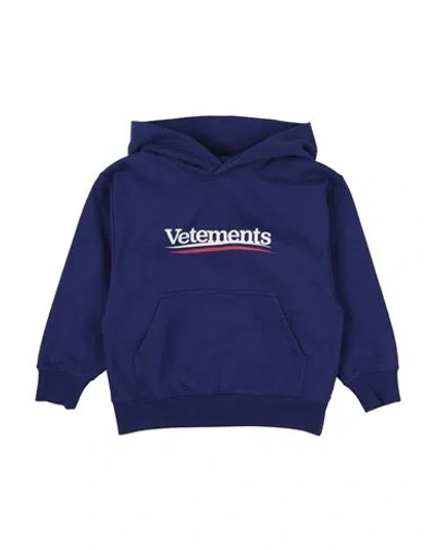 Vetements Babies'  Toddler Boy Sweatshirt Purple Size 6 Cotton, Polyester