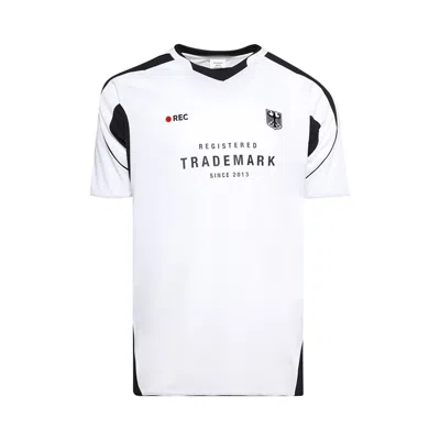 Pre-owned Vetements Trademark Football Jersey 'white' | Men's Size S