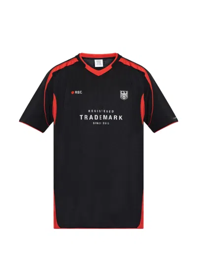 Vetements Trademark Print T-shirt In Black