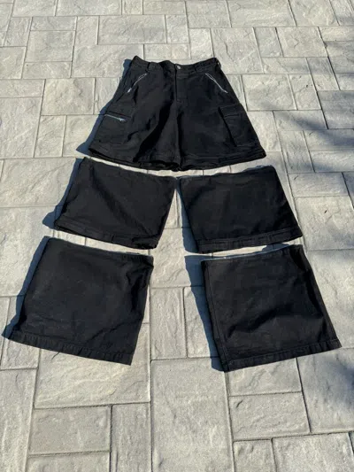 Pre-owned Vetements Transformer Denim In Black