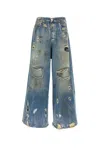 VETEMENTS TRASHED BIG SHAPE JEANS-31 ND VETEMENTS MALE