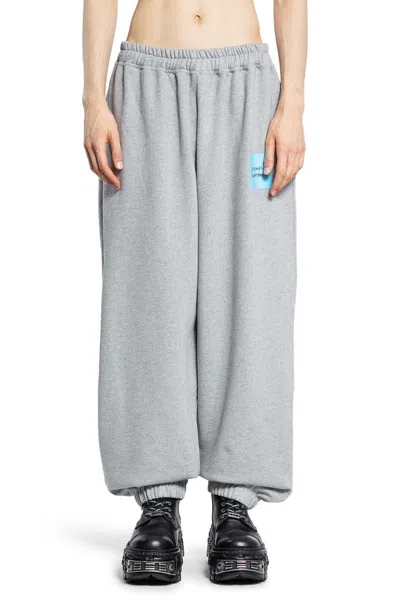 Vetements Trousers In Gray