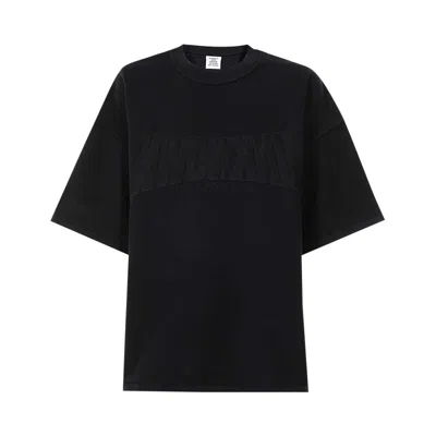 Pre-owned Vetements Unknown Oversized T-shirt 'dirty Black' | Men's Size S