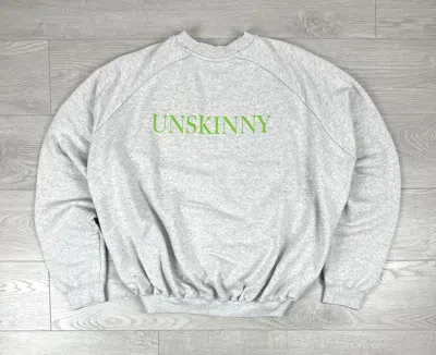 Pre-owned Vetements “unskinny” 2018 Oversized Grey Sweatshirt Men's In Gray