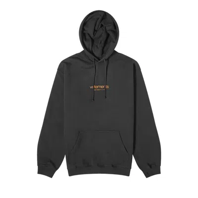 Pre-owned Vetements Urban Logo Hoodie 'black' | Men's Size L