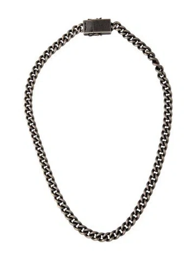 Pre-owned Vetements Usb-c Chain Necklace, 21" In Multicolor