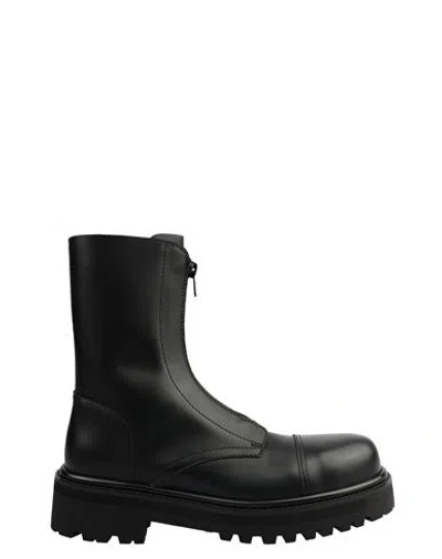 Vetements Leather Boots Woman Boot Black Size 7 Leather