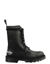 VETEMENTS VETEMENTS VETEMENTS MILITARY BOOTS MAN BOOT BLACK SIZE 9 LEATHER