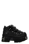 Vetements X New Rock 'platform' Sneakers In Black