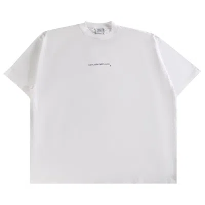 Pre-owned Vetements Website Oversized T-shirt 'white' | Men's Size L