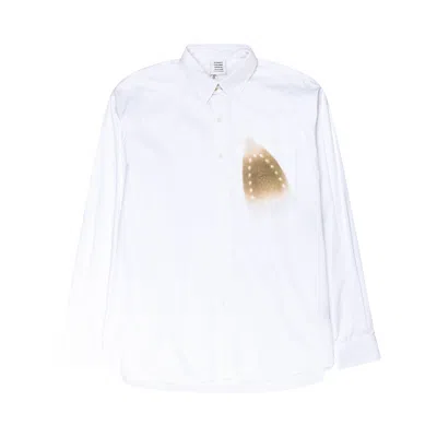 Pre-owned Vetements Well Ironed Classic Shirt 'white' | Men's Size Xs