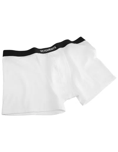 Vetements White Boxer Briefs