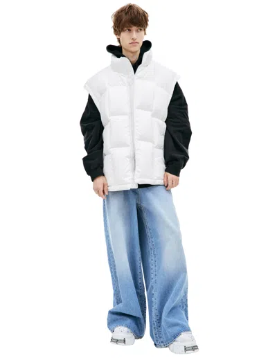 Vetements White Down Vest