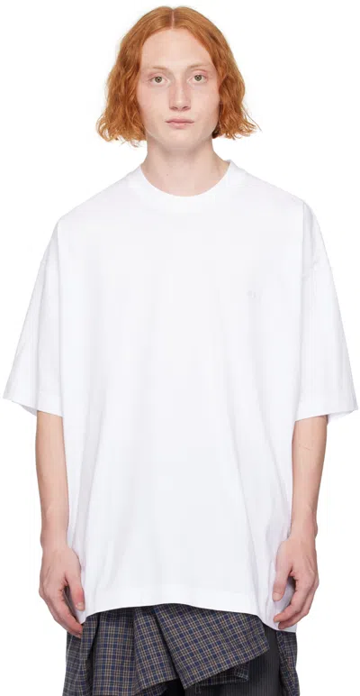 Vetements White 'limited Edition' Logo T-shirt