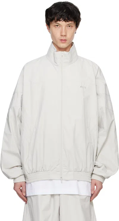Vetements White Oval Logo Track Jacket