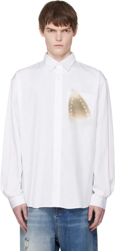 Vetements White Well Ironed Classic Shirt