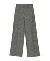 Vetements Wide-leg Casual Pants In Gray