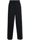 Vetements Wide-leg Trousers In Black