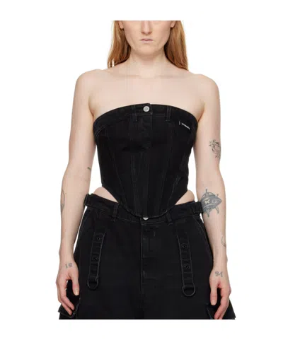 Vetements Wipe The Chest Vest In Black