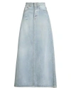 Vetements Woman Denim Skirt Blue Size M Cotton