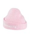 Vetements Woman Hat Pink Size L Merino Wool In Pink