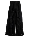 Vetements Big Shape Distressed Jeans In Black