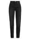 Vetements Woman Jeans Black Size S Cotton In Black