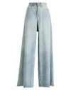 Vetements Woman Jeans Blue Size 25 Cotton In Blue