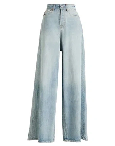 Vetements Woman Jeans Blue Size 25 Cotton
