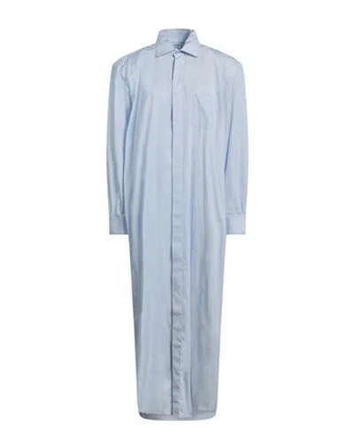 Vetements Woman Maxi Dress Sky Blue Size S Cotton