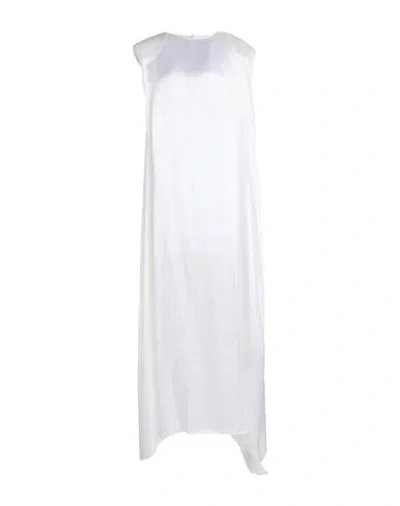 Vetements Woman Maxi Dress White Size S Viscose