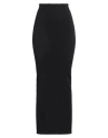 Vetements Woman Maxi Skirt Black Size Xl Viscose, Polyester, Polyamide, Elastane In Black