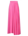 Vetements Woman Maxi Skirt Pink Size M Polyester, Elastane In Pink