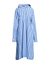 Vetements Midi Dresses In Blue