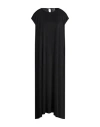 Vetements Sleeveless Extra Long Dress In Black