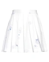 Vetements Woman Mini Skirt White Size S Cotton In White
