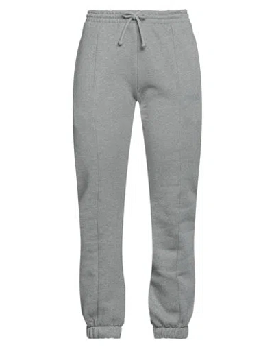 Vetements Woman Pants Grey Size L Cotton, Polyester