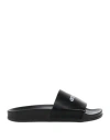 Vetements Woman Sandals Black Size 6 Soft Leather In Black