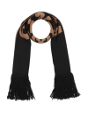 Vetements Woman Scarf Black Size - Merino Wool In Black