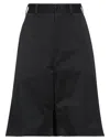 Vetements Woman Shorts & Bermuda Shorts Black Size M Cotton In Black