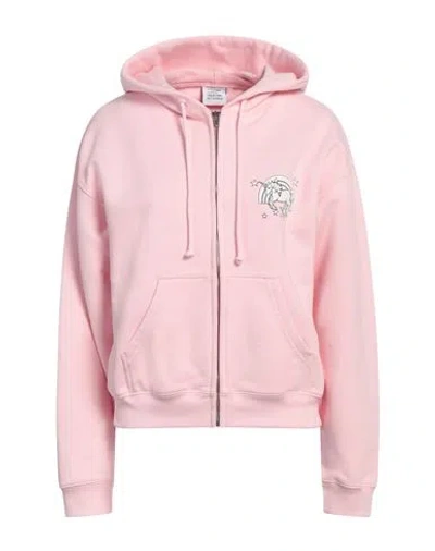 Vetements Woman Sweatshirt Pink Size S Cotton, Polyester