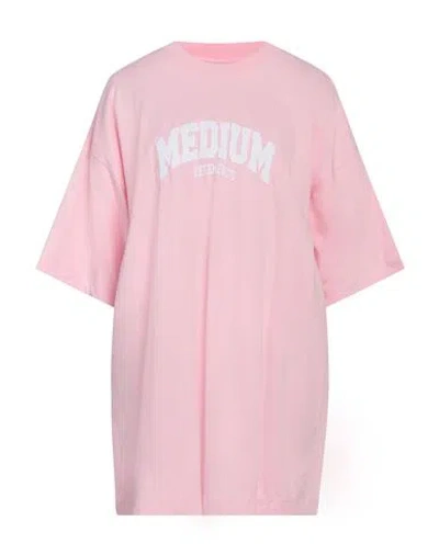 Vetements Woman T-shirt Pink Size Onesize Cotton