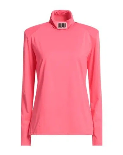 Vetements Woman T-shirt Fuchsia Size S Polyamide, Elastane