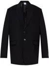 Vetements Wool Single-breasted Jacket In 黑色