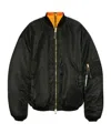 Vetements X Alpha Industries Reversible Bomber Jacket In Black