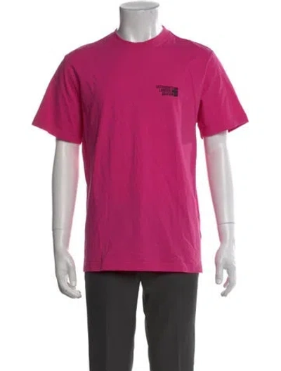 Pre-owned Vetements X Limited Edition Graphic Print T-shirt In Pink