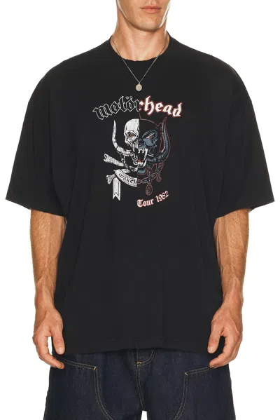 Vetements X Motorhead Double Graphic Cut-up T-shirt In Black