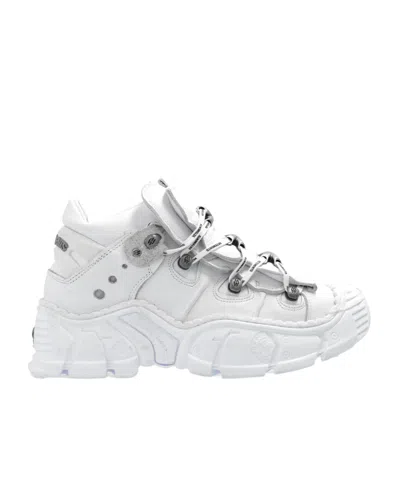 VETEMENTS X NEW ROCK PLATFORM SNEAKERS